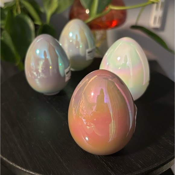Set of 4 Target Ceramic Easter Eggs - Picture 1 of 15